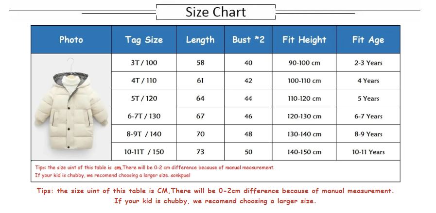 Childrens Padded Jacket