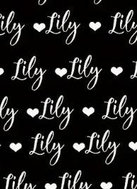 Style 3 Name Blanket