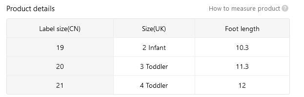 Baby/Toddler Slipper