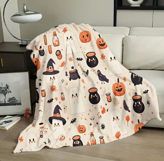 Cute Pumpkin Blanket
