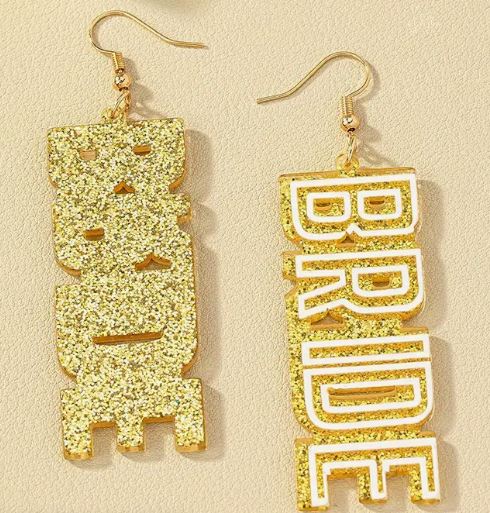 Glitter Bide Earrings