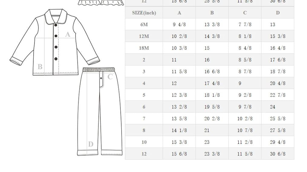 Boys Blue Check Pyjama