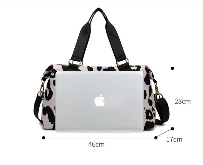 Leopard Print Weekend Bag