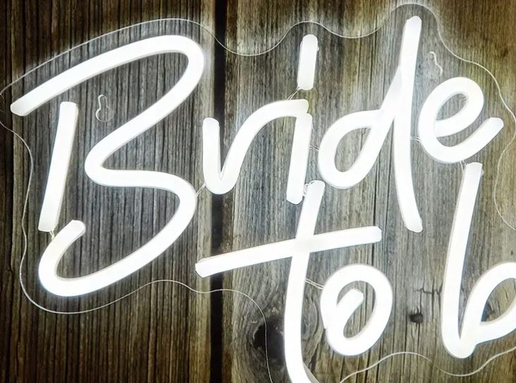Bride To Be Shaped LED Neon Sign