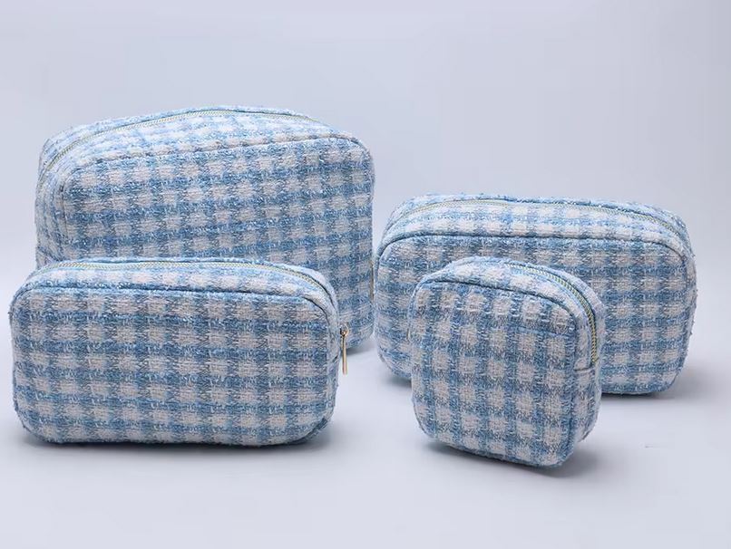 Plaid Cosmetic Bags