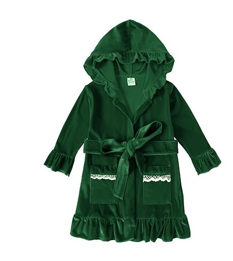 Velvet Girls Robe