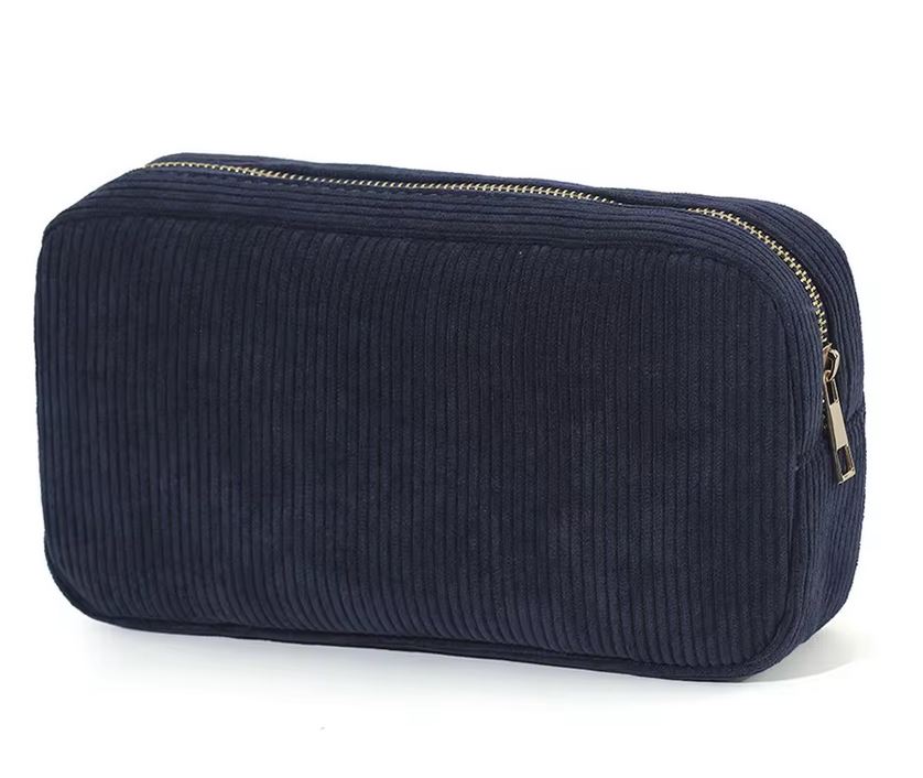 Corduroy Cosmetic Bags
