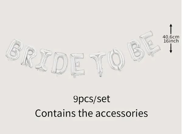 Bride to Be Balloons