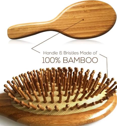 Bamboo Wooden Hairbrush