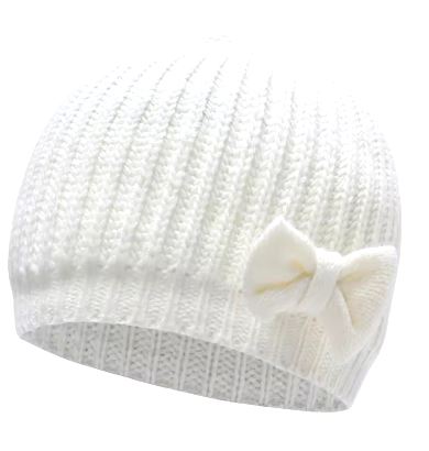 Bow Knitted Hat