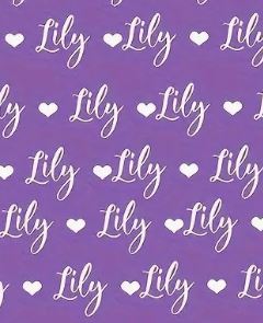 Style 3 Name Blanket