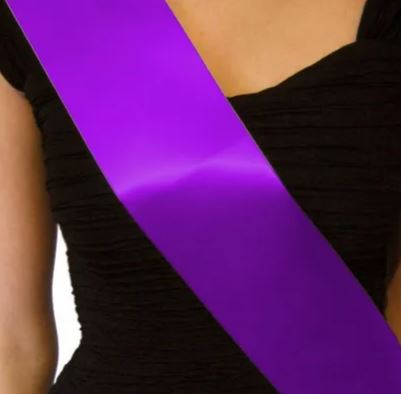 Blank Sash - Pack of 10