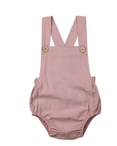 Plain Baby Romper