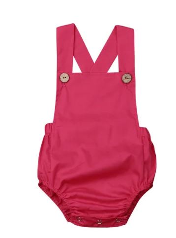 Plain Baby Romper