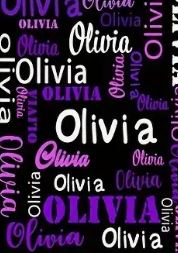 Style 4 Name Blanket