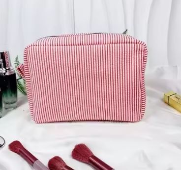 Plaid Cosmetic Bag