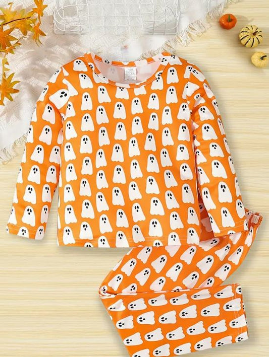 Orange Ghost Pyjamas