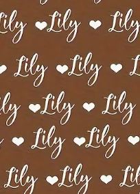 Style 3 Name Blanket