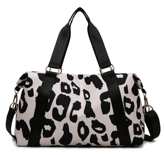 Leopard Print Weekend Bag