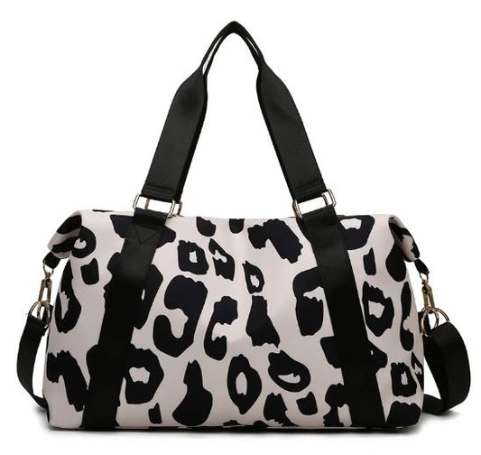 Leopard Print Weekend Bag