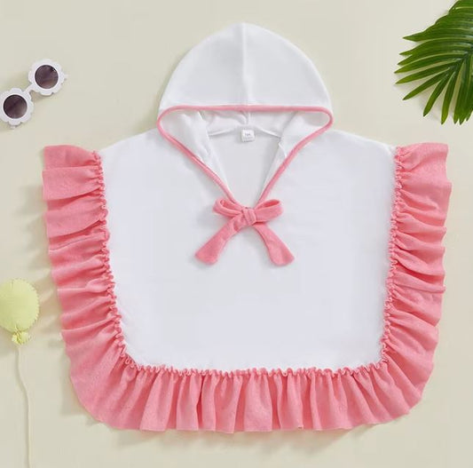 Frill Hooded Towel