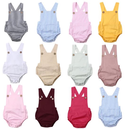 Plain Baby Romper