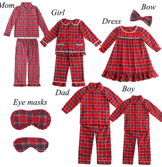 Family Tartan Pyjamas - CHILDREN