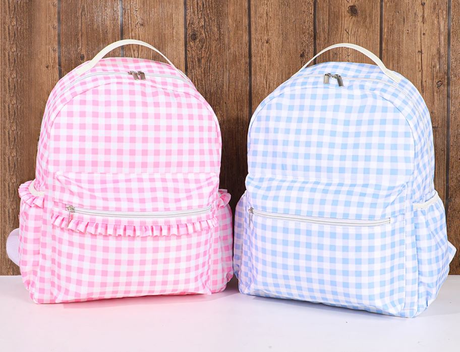 Plaid Backpack