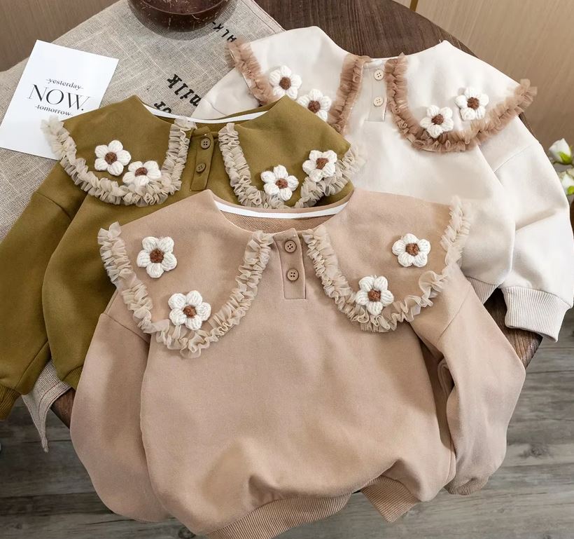 Flower Collar Jumper