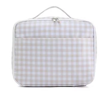 Plaid Lunch Bag