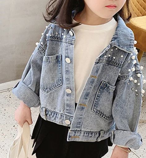 Children's Detailed Denim Jacket