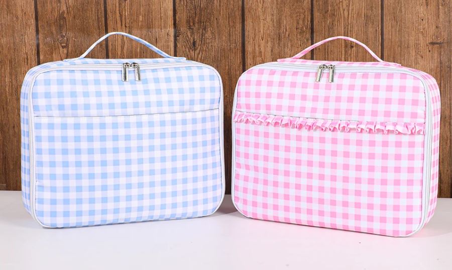 Plaid Lunch Bag