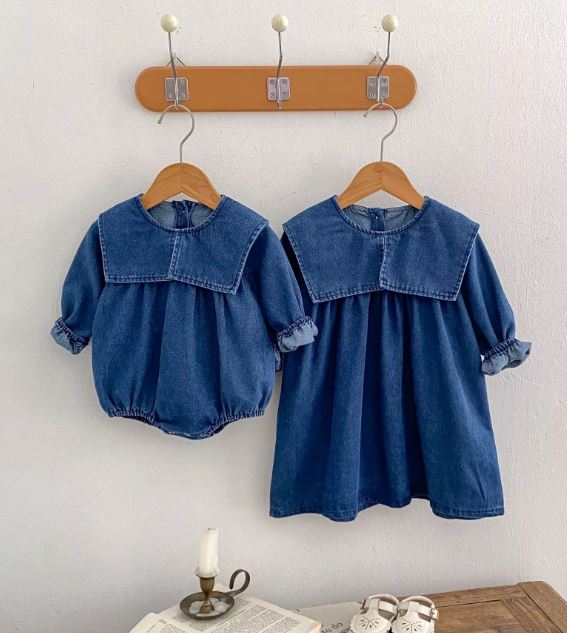 Denim Dress and Romper