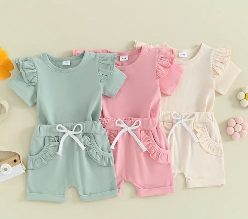 Girls Summer 2 Piece Set