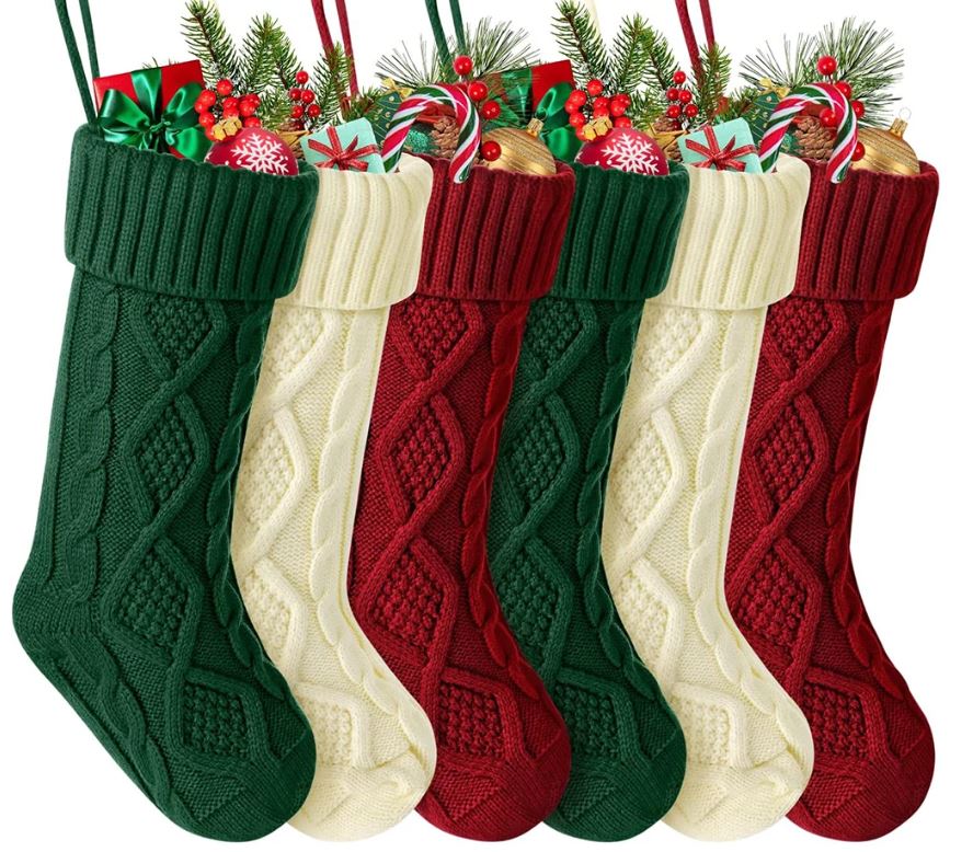 Cable Knit Stocking