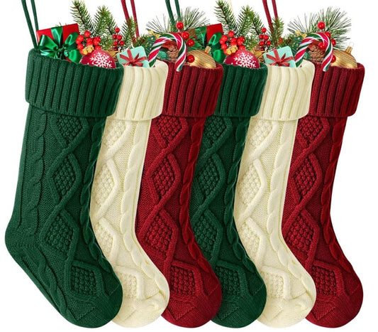 Cable Knit Stocking