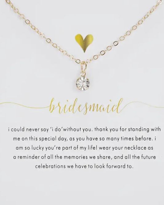 Bridesmaid Necklace