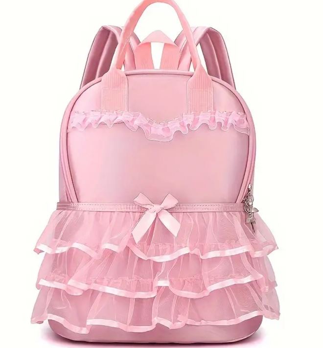 Pink Frill Backpack