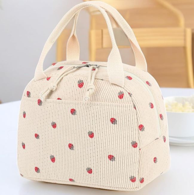 Corduroy Luch Bag