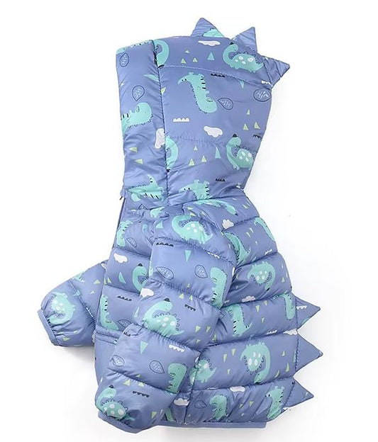 Patterned Dinosaur Coat
