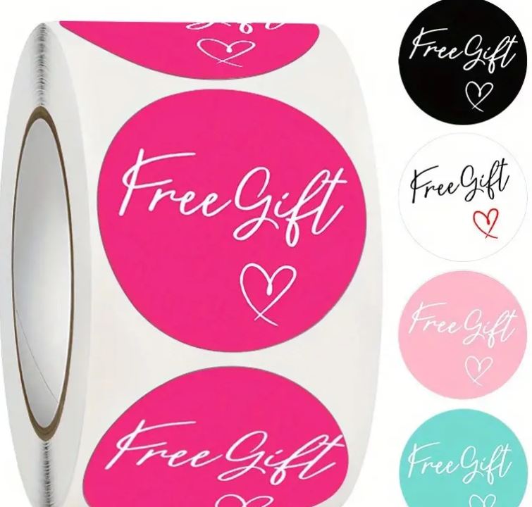 Free Gift Stickers