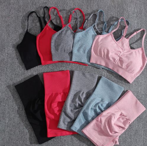 2 Piece Set - Push Up Bra