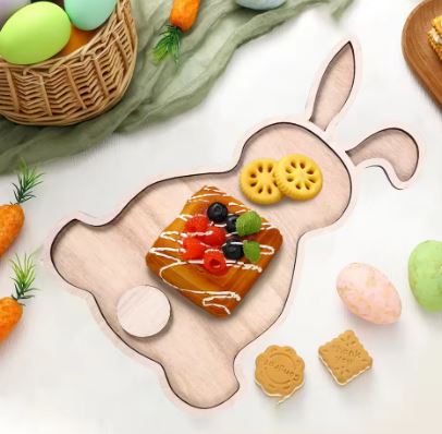 Easter Bunny Wooden Tray