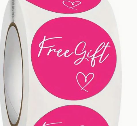 Free Gift Stickers