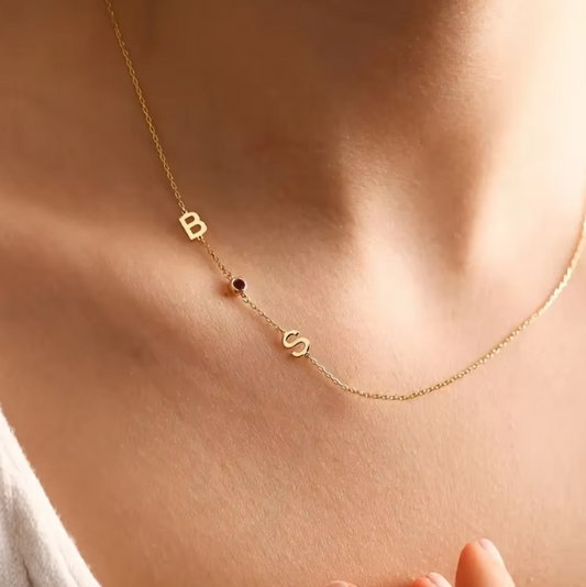 Personalised Birth Stone Necklace