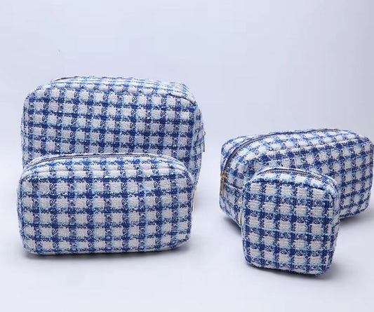 Plaid Cosmetic Bags