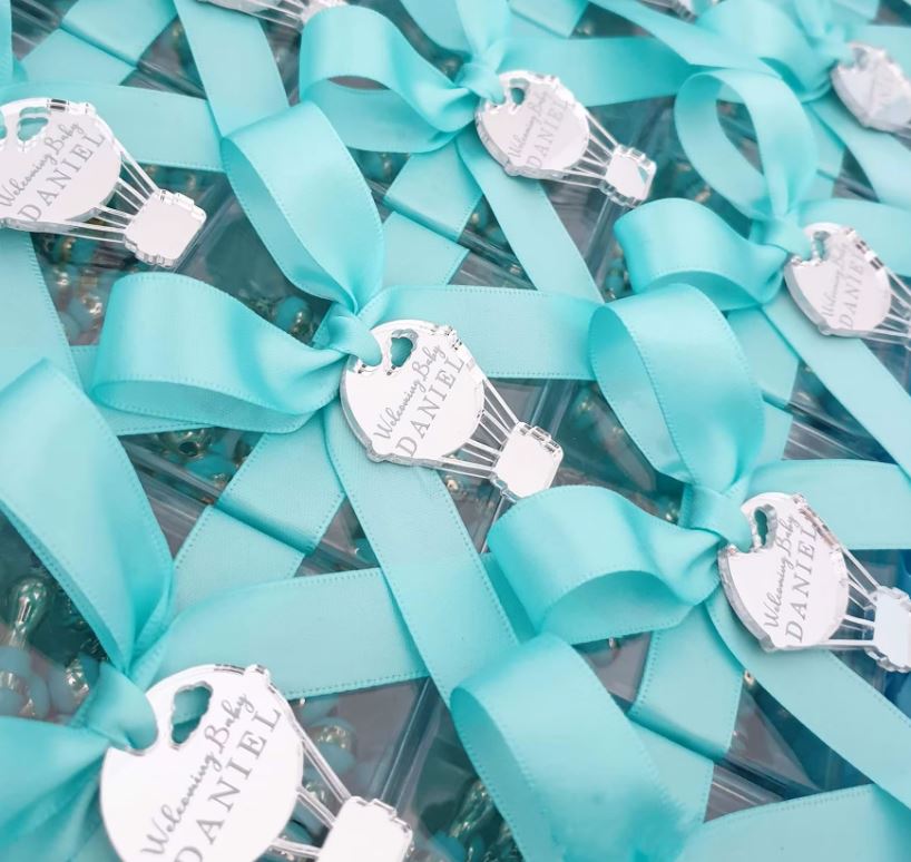 Engraved Baby Balloon - 50 Pieces