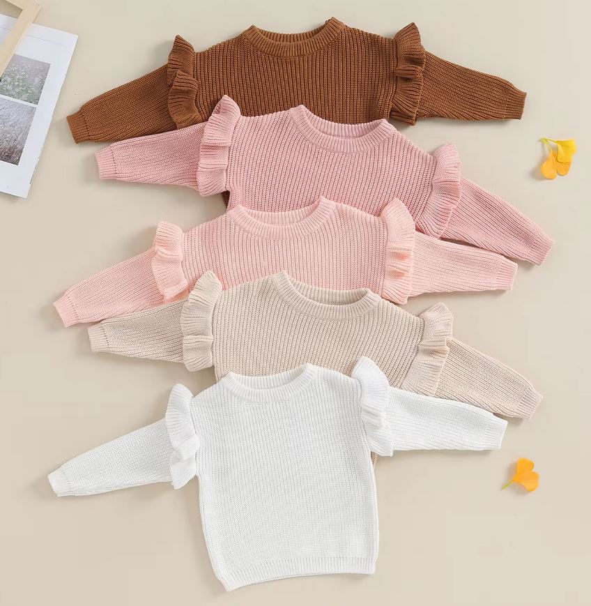 Frill Knitted Jumper