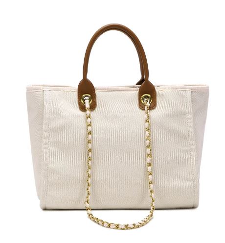 White Canvas Tote Bag