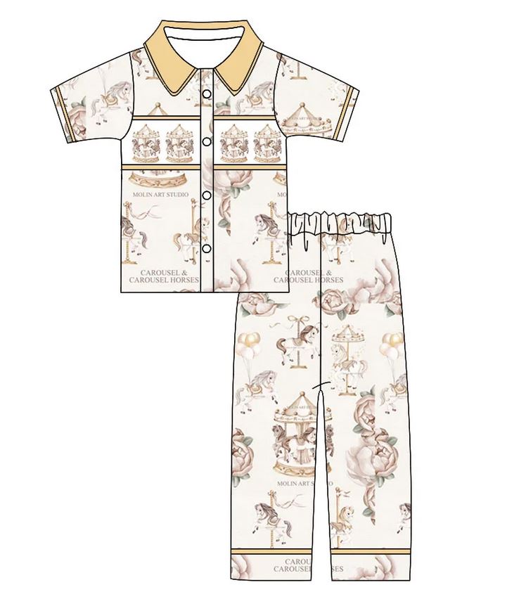 Carousel Nightwear - Beige